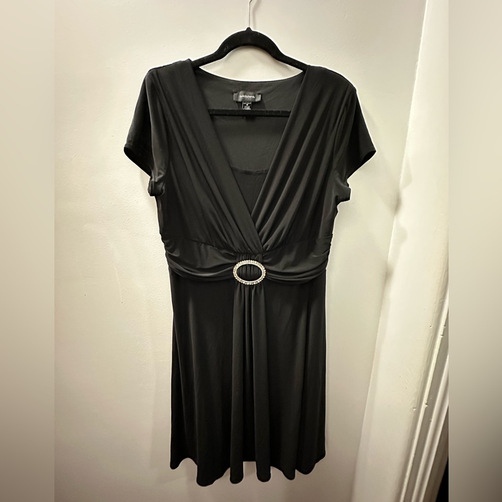 Black Dress w Silver Accent